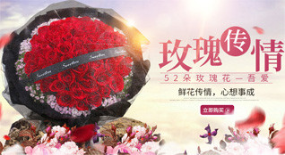 山东莱芜莱城区苗山镇南文字村鲜花速递